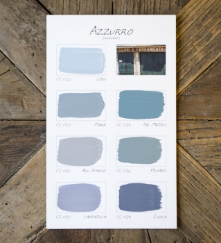 Carte colori kleurenkaart
